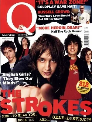 The Strokes Julian Casablanca Indie Rock Vintage UK Music Magazine . • $22.22