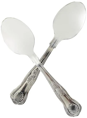 £8.70 • Buy Olympia Kings Stainless Steel Teaspoons (12 Pck), Silver, 140(L)mm, Teaspoon Set