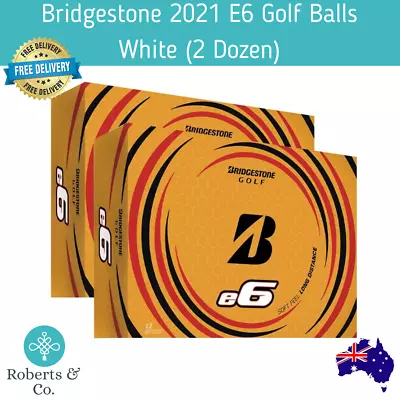 Bridgestone 2021 E6 Golf Ball - White 2 Dozen Golf Balls • $90.24
