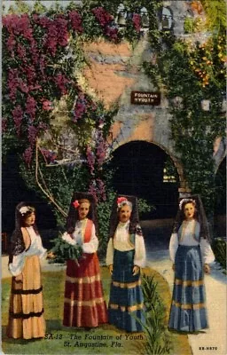 $17.95 • Buy Postcard The Fountain Of Youth St. Augustine Florida A12
