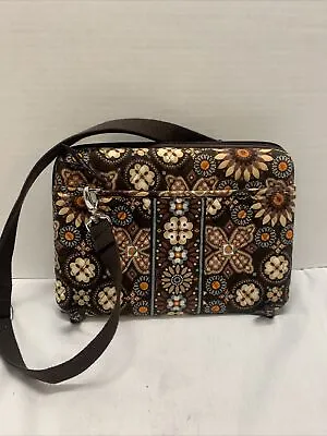 Vera Bradley Canyon Mini Laptop Case Hard Shell IPap Tablet E-Book Carrying Bag • $14.45