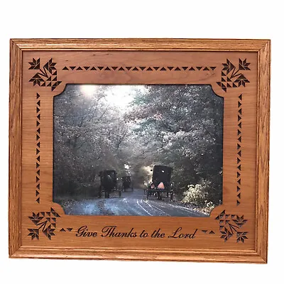 P. Graham Dunn Doyle Yoder Give Thanks To The Lord Inspirational Artwork 17 X 21 • $63.75