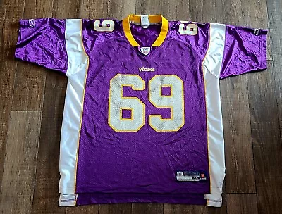 Vintage Reebok JARED ALLEN  # 69 Minnesota Vikings NFL Jersey  Men's XL Retired • $31.36