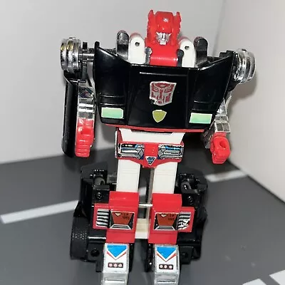 Incomplete Transformers G2 Black Sideswipe Autobots.  Missing Parts / Damaged • $12