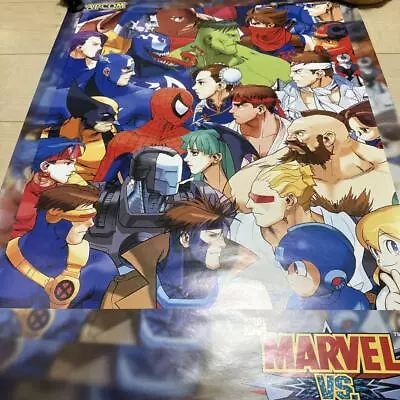 Dreamcast Marvel Vs Capcom Promotional Poster • $222.83