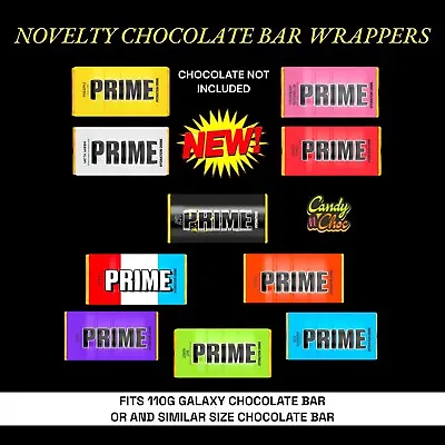 £2.49 • Buy Prime Chocolate Bar Wrapper Novelty Joke Funny Present Friend Dad Birthday Gift
