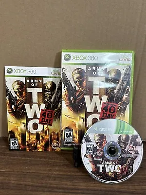 $9.90 • Buy Army Of Two: The 40th Day Xbox 360 Live 2010 Complete EA 1-2 Players Mature 17+