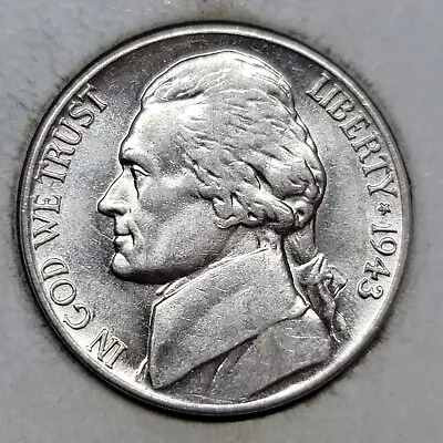 1943 D Denver Mint Silver Jefferson War Nickel • $5.95