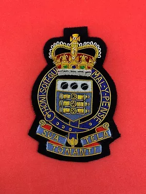 £15.99 • Buy Royal Army Ordnance Corps Blazer Badge Handmade With Bullion And Wire