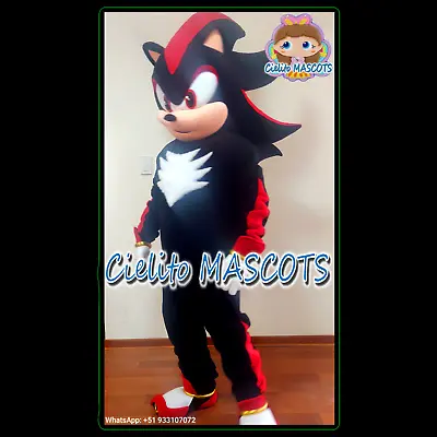 Shadow Of Sonic Mascot Costume Cosplay Botarga Halloween Cartoon Cielito MASCOTS • $260