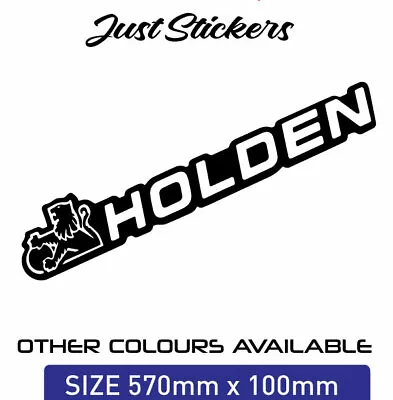 Old School Holden Logo Decal Sticker 4x4 Commodore Colorado Ute • $22