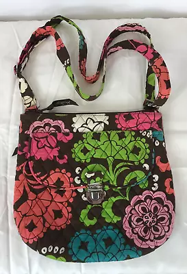 Vera Bradley ~ Lola Shoulder Or Crossbody Bag With Buckle • $16.99