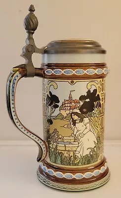 Villeroy/Boch Beer Stein #2901 Fairy Tales Snow White Seven DwarfsRepunzal • $59.99