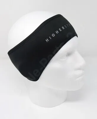Higher State Headband Unisex Ear Warmer Black Sports Running Warm Reflective NEW • £3.95