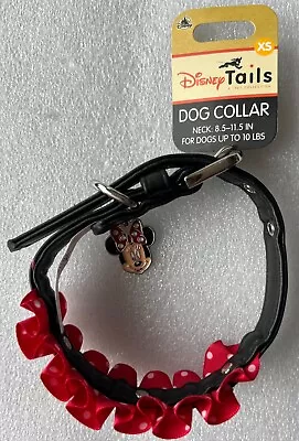 Disney Tails Minnie Mouse Ruffles & Bow XS Collar Up To 10 Lbs  8.5-11.5  Neck • $29.97