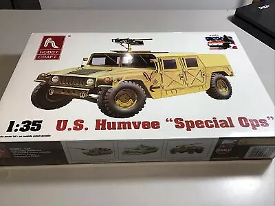 Hobby Craft U.S. Humvee  Special Ops  HC6011  Model Kit 1:35 Sealed • $49