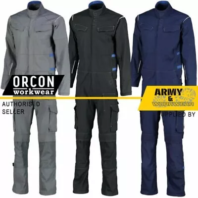 Heavy Weight Coverall Boilersuits Cargo & Knee Pad Pockets Elasticated Tuff Spec • $42.70