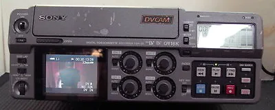Sony Dsr-50 Portable Professional Field Editor Vtr Vcr Deck Works Great Buyitnow • $549.99