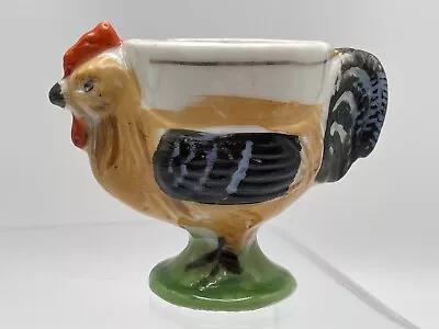 Vintage Easter Chicken Hen Rooster Egg Cup Ceramic Porcelain Japan • $8.88