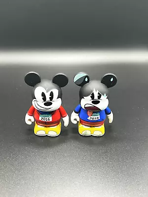 Disney Vinylmation 2016 Run Disney Complete Set Of 2 Mickey Mouse • $49.95