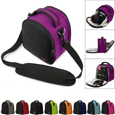 VanGoddy Small DSLR Camera Shoulder Bag Case For Canon EOS Rebel T8i / Rebel T7 • $34.95