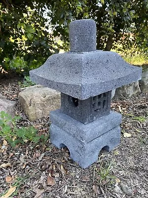 Garden Lantern Ornament Pagoda Chinese Japanese Lantern Décor Large 40 Cm • $199.99