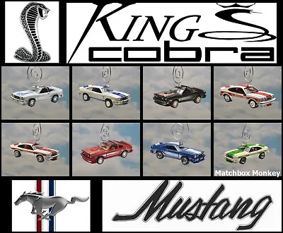 Ford Mustang Cobra II King Custom Christmas Ornament Adorno NEW Sport Shelby  • $2.79