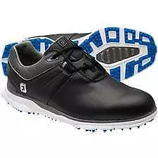 New Men's Footjoy 2022 Pro S/L Golf Shoes - Black - 53077 • $105