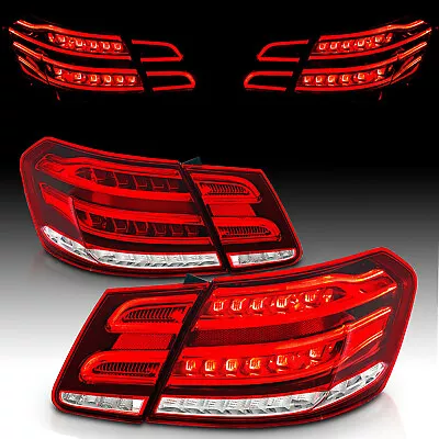 LED Rear Tail Lights For Mercedes Benz 2010-2013 Sedan W212 E200 E300 E63 AMG  • $322.05