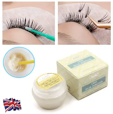 £4.42 • Buy UK Individual Eyelash Glue Remover Gel Semi Permanent Lash Extension Remover 5g-