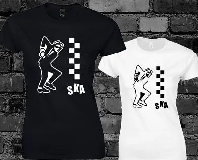 £7.99 • Buy Ska Ladies T Shirt Dancing Madness Rude Boy Retro Cool Fashion