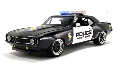 1969 Chevrolet Camaro Street Fighter 1:18 Police Interceptor Light Bar Gmp 18935 • $134.99