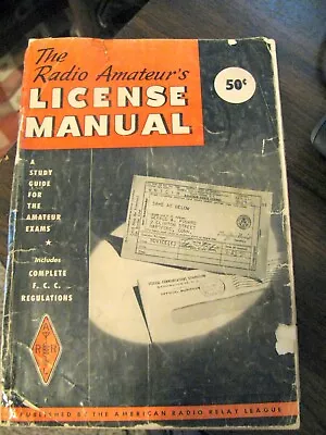 Original 1955 ARRL The Radio Amateur’s Handbook 35th Edition!’ • $5