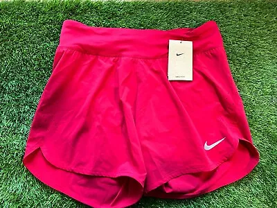 Nike Womens Dri Fit Eclipse 5” Running Shorts Size Small Nwt Red $50 • $33.33