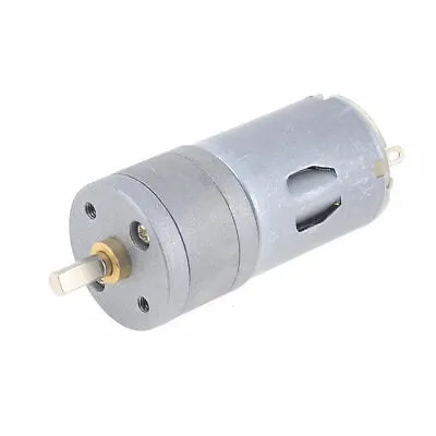 £16.96 • Buy 12V 1200RPM 4mm Shaft Dia Synchronous Reduction DC Gearbox Geared Motor