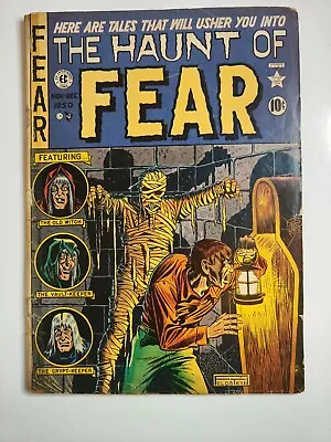 Haunt Of Fear #4 EC Comics 1950 Pre Code Horror PCH Feldstein Gaines Golden Age • $371.76