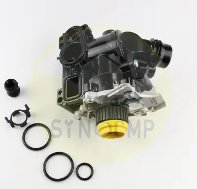 Electronic Water Pump Thermostat Housing Ass'y For Audi A5 VW Golf Passat 2.0T • $189.90