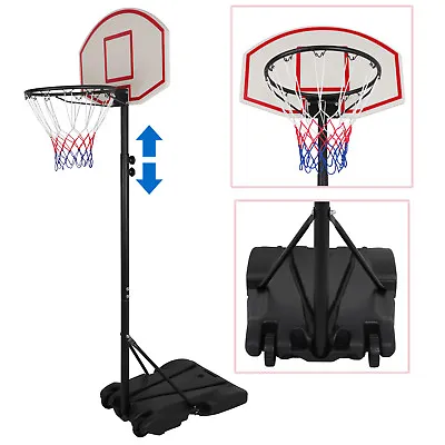 Basketball Hoop Portable Adjustable Mini Backboard Kid Goal Sports Rim Net Youth • $47.58