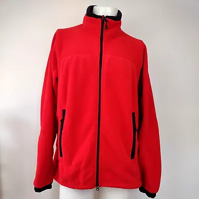 $29.97 • Buy Ralph Lauren RLX Red Polartec Thermal Pro Fleece Full Zip Jacket Men's XL