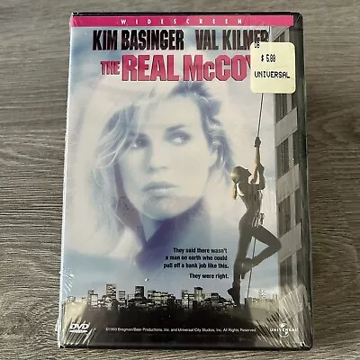 The Real McCoy (DVD 1998 Widescreen) Movie Val Kilmer Kim Basinger NEW SEALED • $5.97