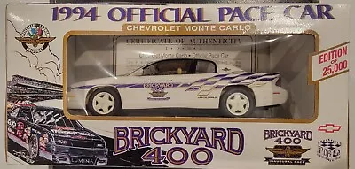 1994 Chevrolet Monte Carlo Brickyard 400 Pace Car - Mint - In The Box • $14.95