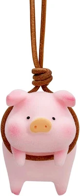 $16.61 • Buy Car Rear View Mirror Pendant Lucky Piggy Hanging Ornament Auto Interior Decorati