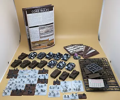 LARGE LOT: Flames Of War (Battlefront) Miniatures Cards Etc. German WWII Tanks • $199.99