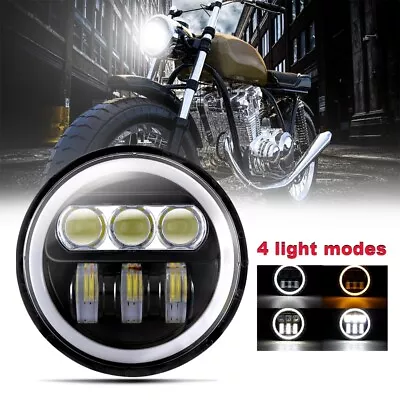 5.75 5-3/4 Motorcycle Projector LED Light Headlight For Honda Shadow Spirit 750 • $39.99