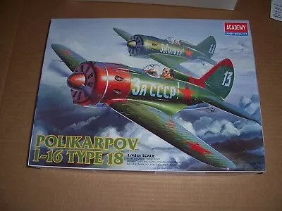 1/48 Academy Polikarpov  I-16 Type 18  Rata  Russian WWII Fighter  Build Article • $10.99