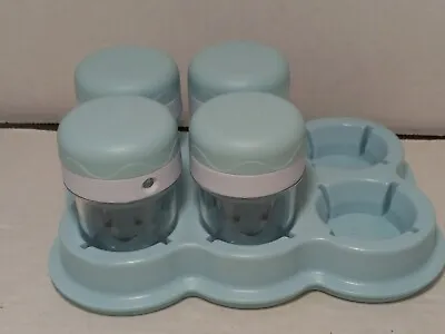 Magic Bullet Baby Bullet Replacement Part 4 Date Storage Cups & Tray • $8