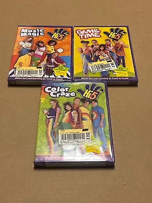 Hi-5: Color Craze Music Magic Game Time DVDs Volume 123 Sealed New OOP • $99.44