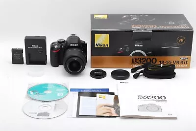 【MINT+++ BOXED S/C 643】Nikon D3200 24.2MP Digital SLR Camera 18-55mm F/3.5-5.6 • $582.99