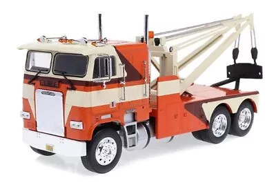 £59.95 • Buy Greenlight 1/43 1984 Freightliner Fla 9664 Wrecker/recovery Truck Orange & Cream