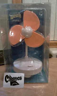 NEW X-Treme Geek USB ORANGE Mini-Fan Personal Cooling Device • $14.99